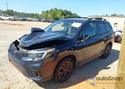 2021 Subaru Forester Sport z USA, uszkodzony, nr VIN JF2SKARC5MH541334